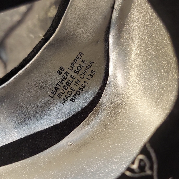 Rare Sexy Baby Phat Black & Silver Heels - Picture 10 of 10